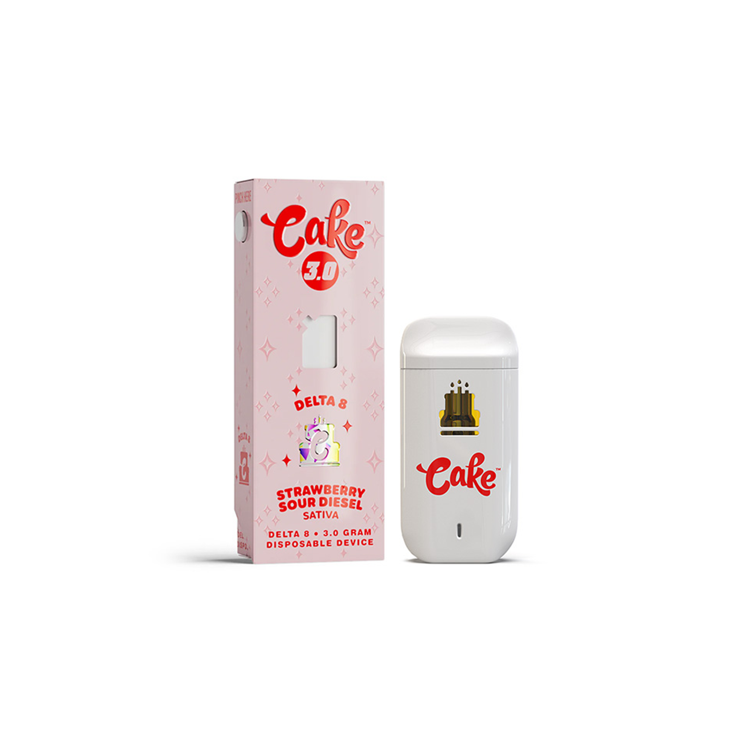 Cake Delta 8 Disposable Vape 3g X10
