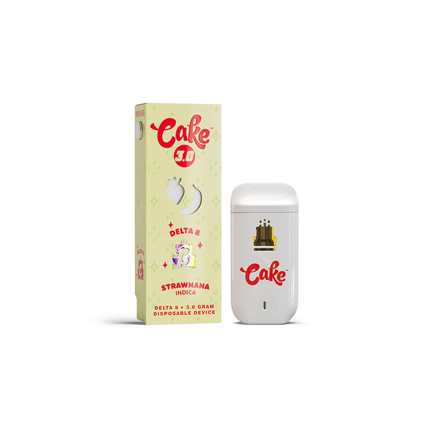 Cake Delta 8 Disposable Vape 3g X10