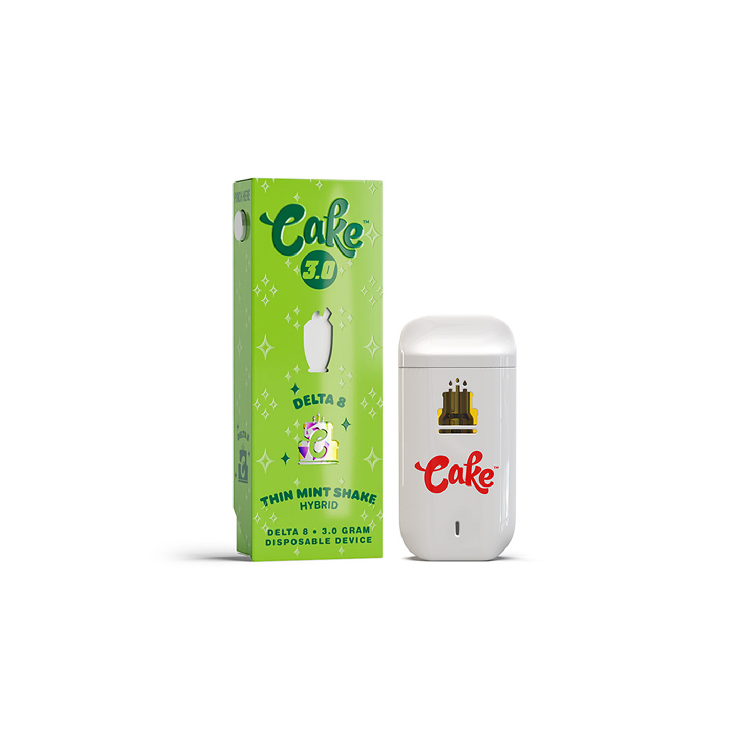 Cake Delta 8 Disposable Vape 3g X10