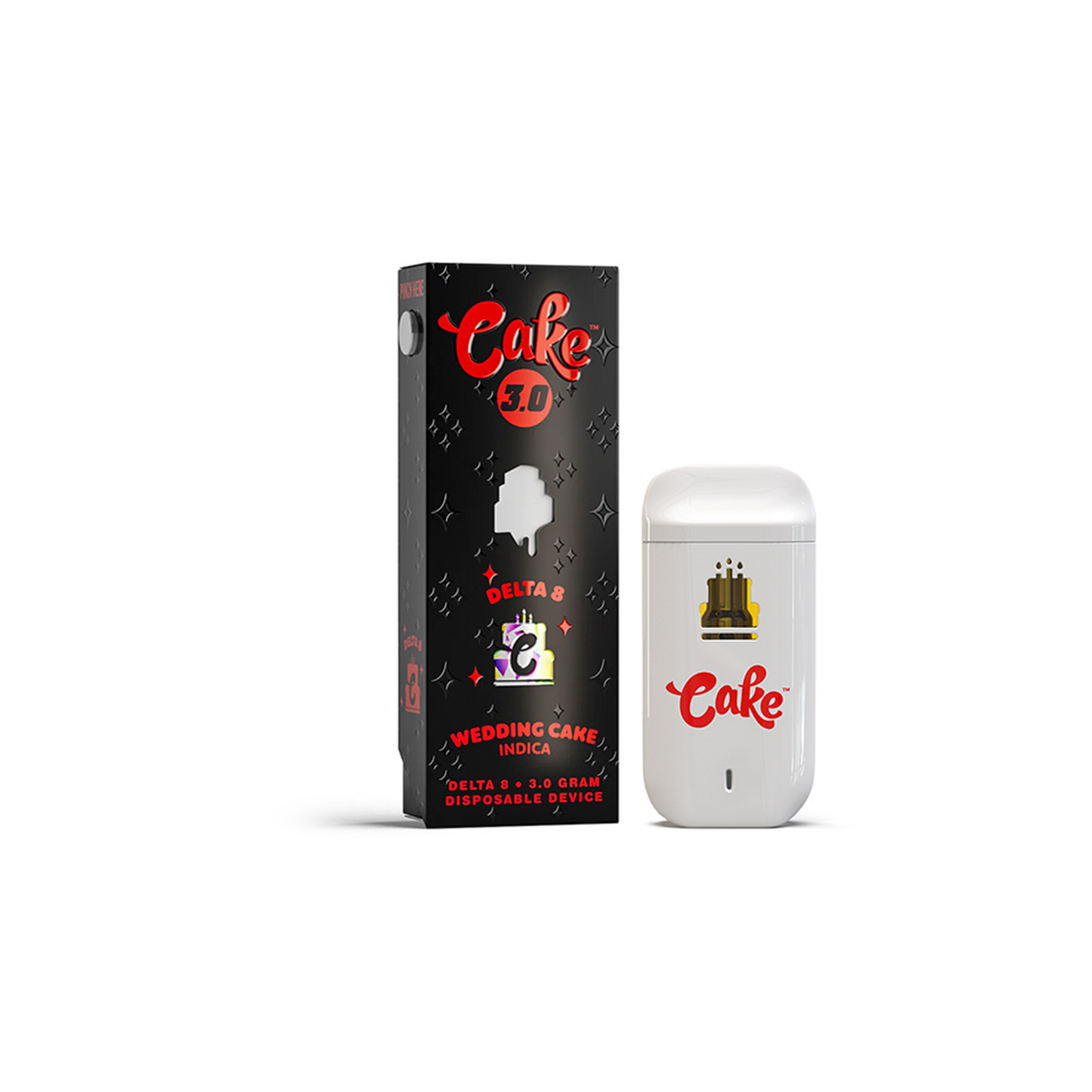 Cake Delta 8 Disposable Vape 3g X10