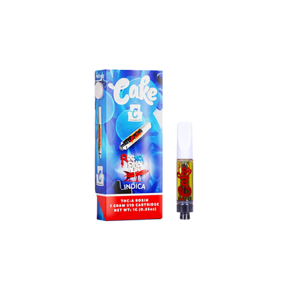 Cake THC-A Rosin 510 Cartridge 1g X10