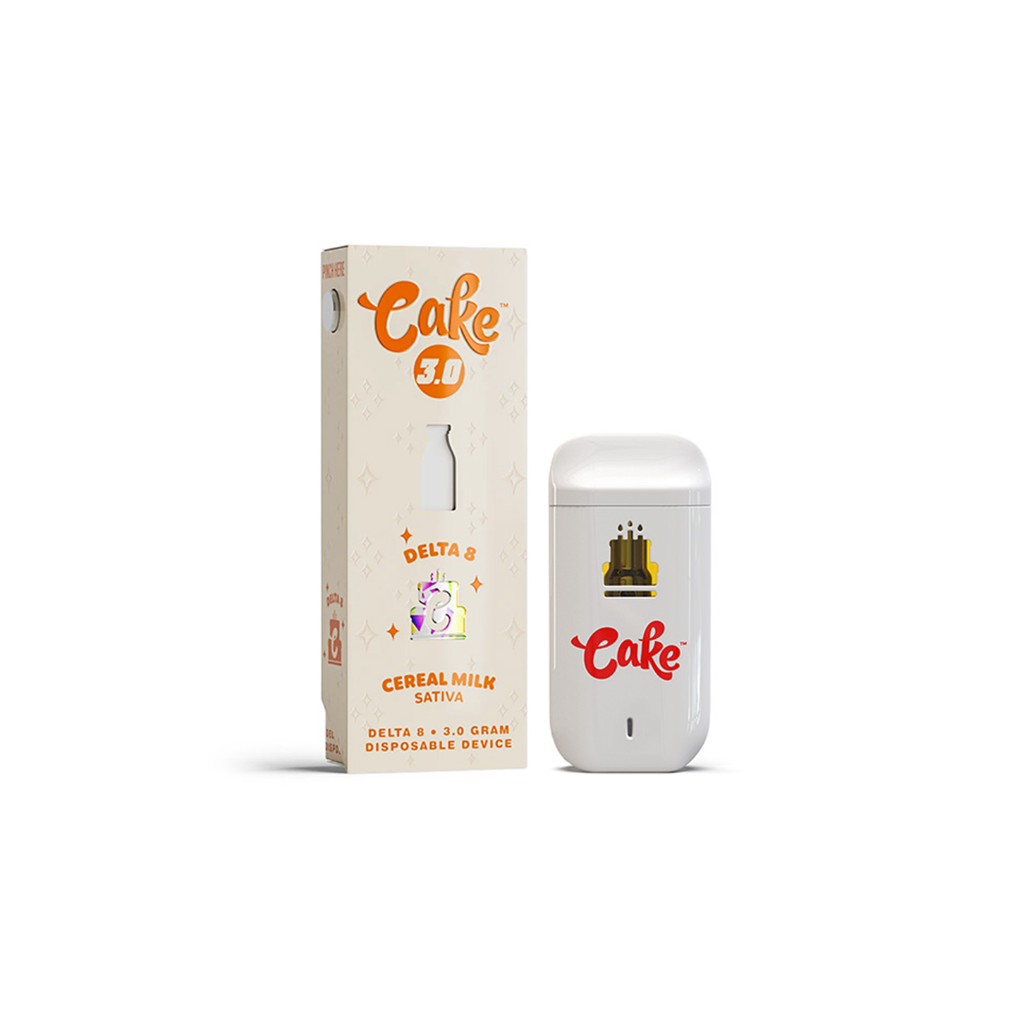 Cake Delta 8 Disposable Vape 3g X10