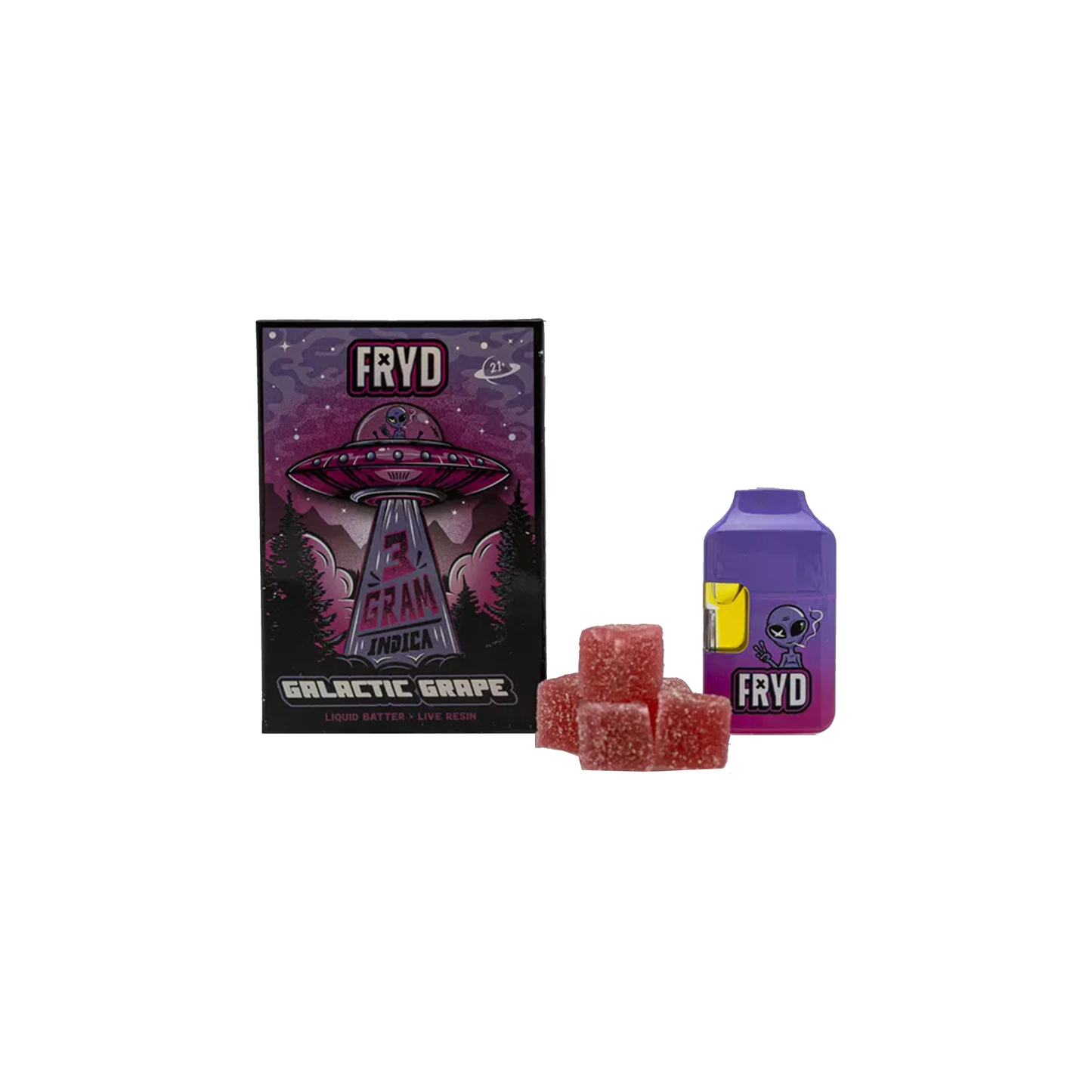 Fryd 3G Live Resin + Gomitas