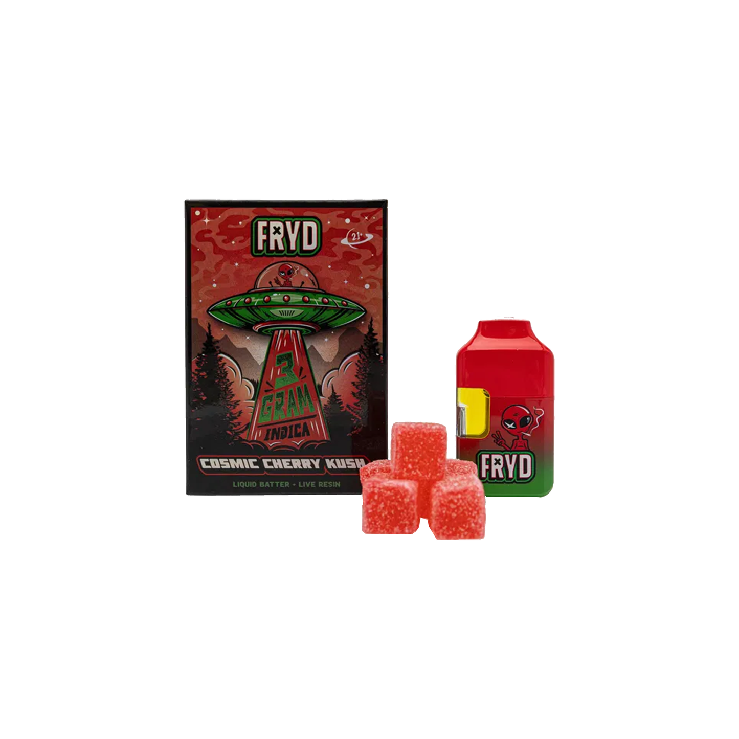 Fryd 3G Live Resin + Gomitas